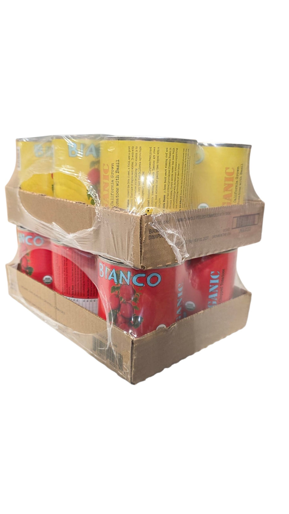 Bianco Dinapoli Organic Tomatoes 28 oz 12 Can 2 pack with free 2 day air shipping