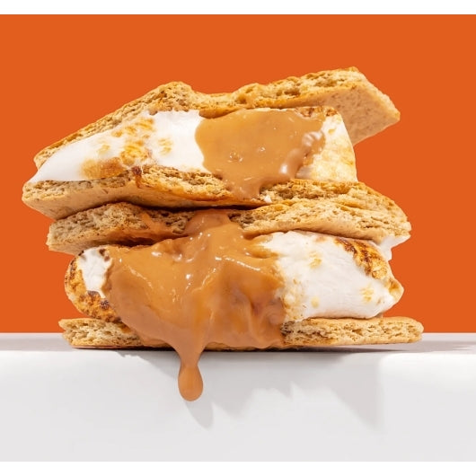 Stuffed Puffs Vanilla Marshmallow With Caramel Center - Case, 8.6 Ounce, 6 Per Case