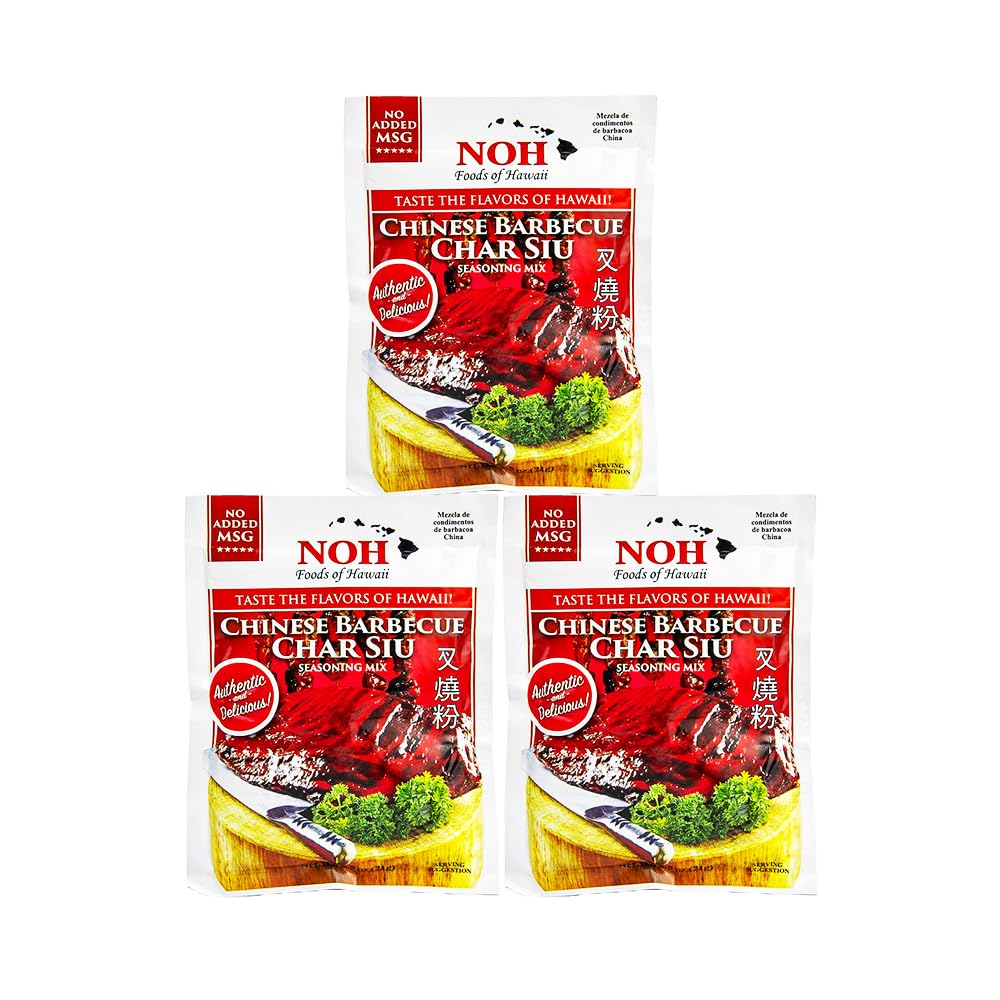 NOH Foods of Hawaii seasoning packets 1.5 oz Pack of 3 Over 15 different flavor varieties to make every Hawaiian specialty