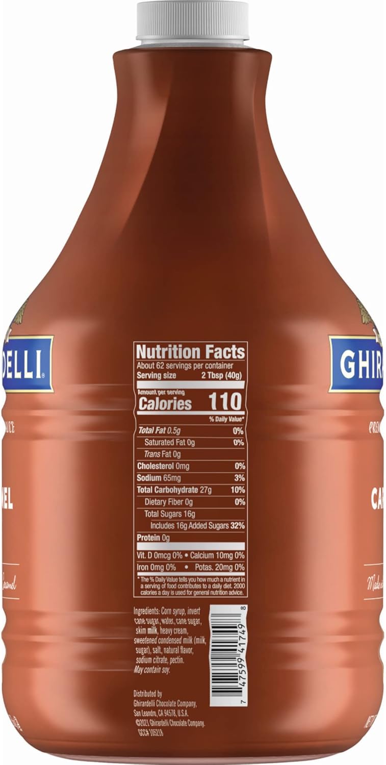Ghirardelli Caramel 87 oz Bottle