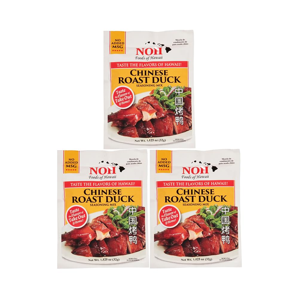 NOH Foods of Hawaii seasoning packets 1.5 oz Pack of 3 Over 15 different flavor varieties to make every Hawaiian specialty