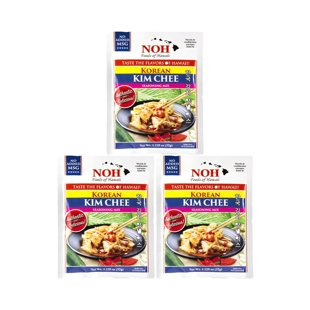NOH Foods of Hawaii seasoning packets 1.5 oz Pack of 3 Over 15 different flavor varieties to make every Hawaiian specialty