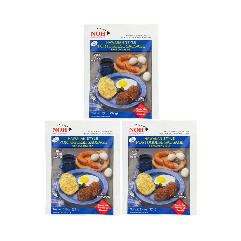 NOH Foods of Hawaii seasoning packets 1.5 oz Pack of 3 Over 15 different flavor varieties to make every Hawaiian specialty
