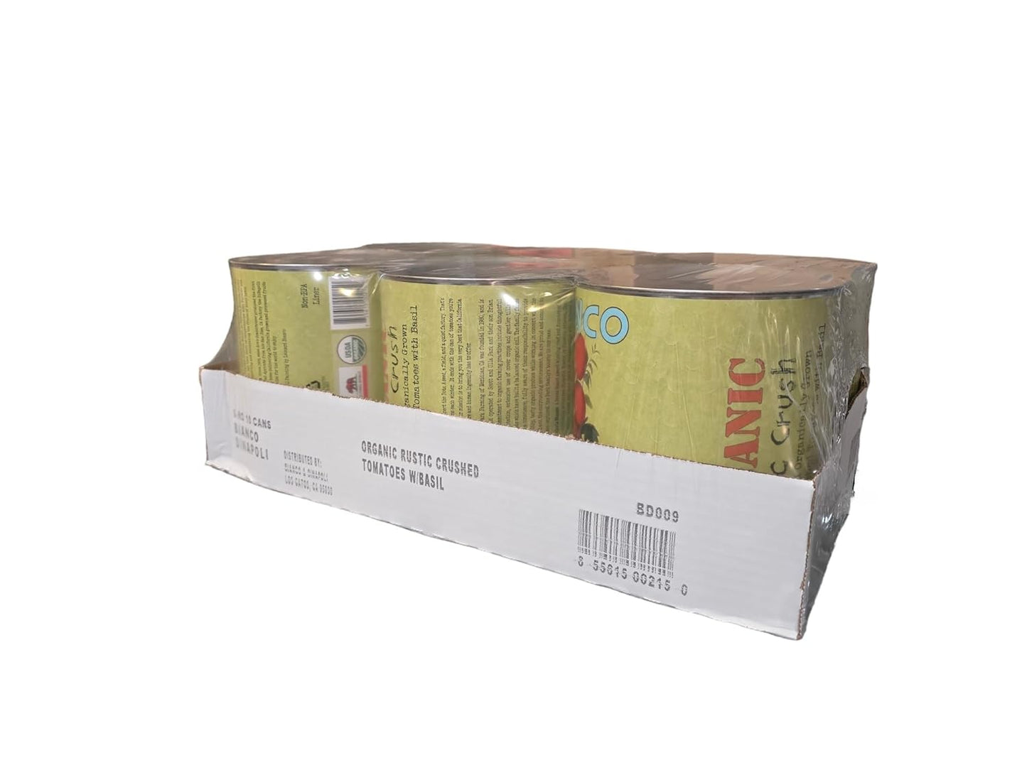 BIANCO DINAPOLI Crushed Tomato Rustic Pizza, Foodservice Size Can