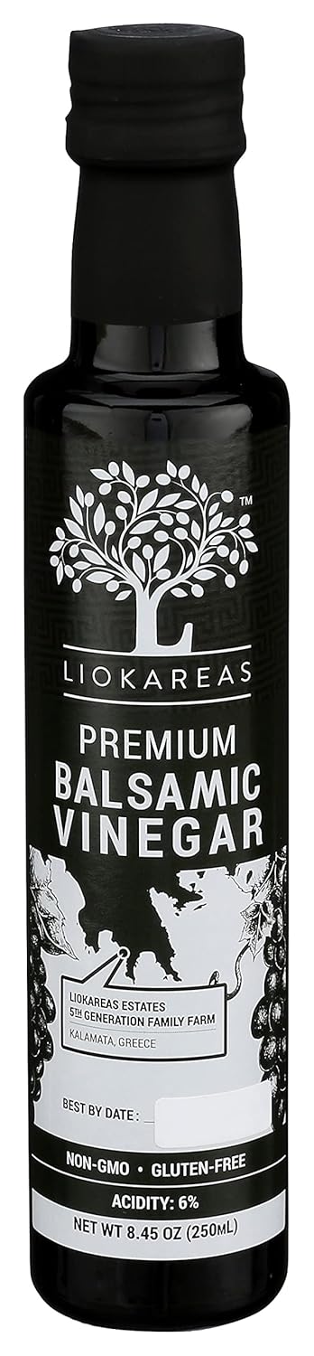 Liokareas Award Winning Olive Oil and Vinegar All Flavors Glass Bottles
