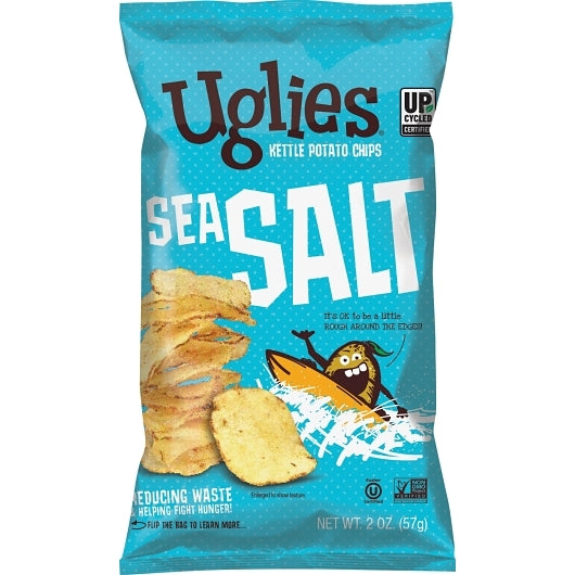 Uglies Potato Chips Super Variety Pack All 7 Flavors 2 oz snack size bags