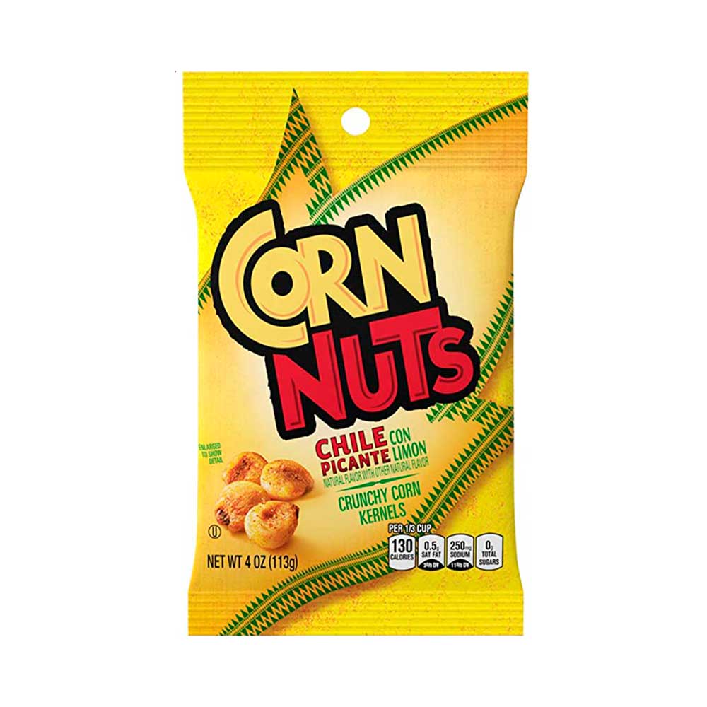 Corn Nuts Variety Pack 4oz Size (Pack of 5) 1 of Each - BBQ, Ranch, Chile  Picante, Original and Jalapeno Cheddar