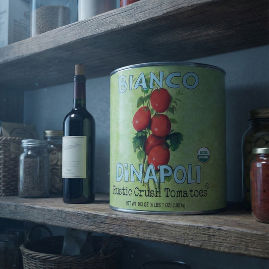 Bianco DiNapoli | Organic Rustic Crushed Tomatoes (Food Service Size) | 103oz (Case of 6) detail view 2