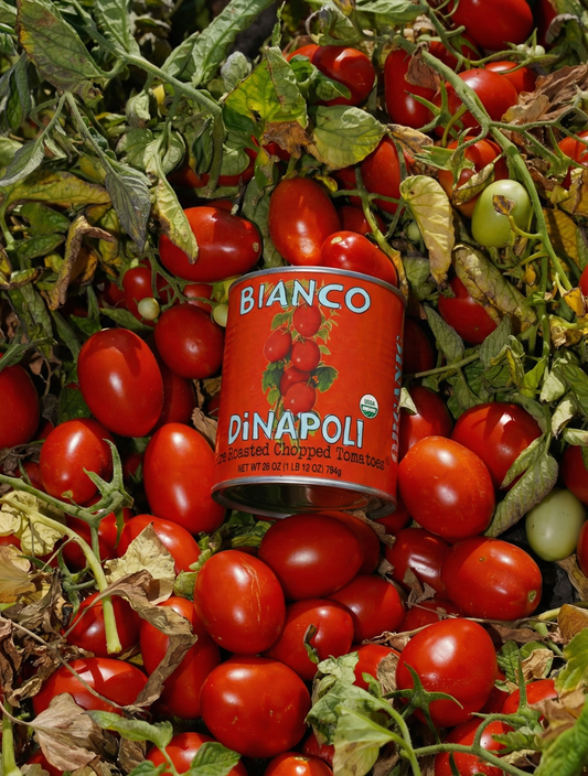 Bianco DiNapoli | Organic Fire Roasted Chopped Tomatoes | 28oz (Case of 6) detail view 2