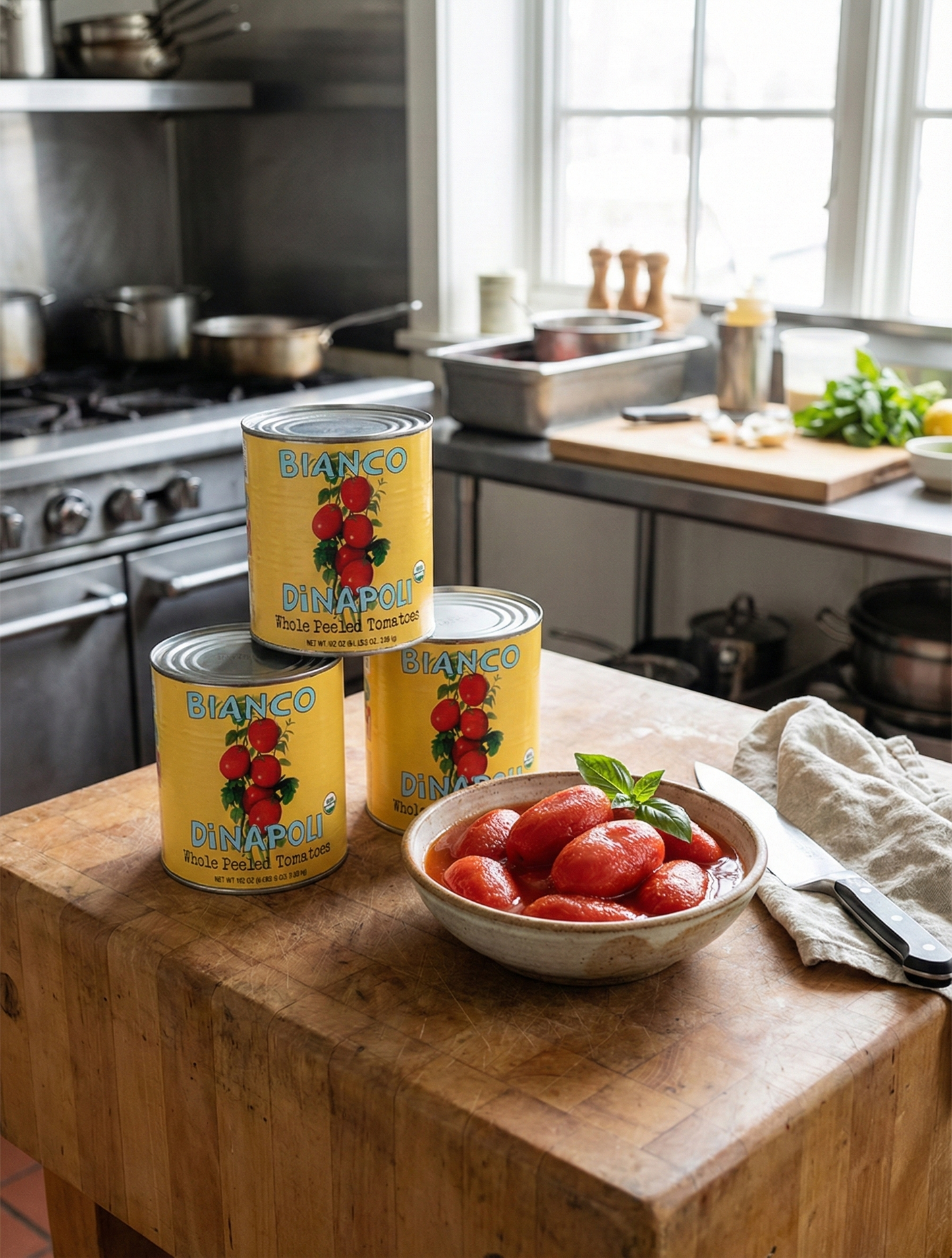 Bianco DiNapoli | Organic Whole Peeled Tomatoes | 28oz (Case of 6) detail view 2