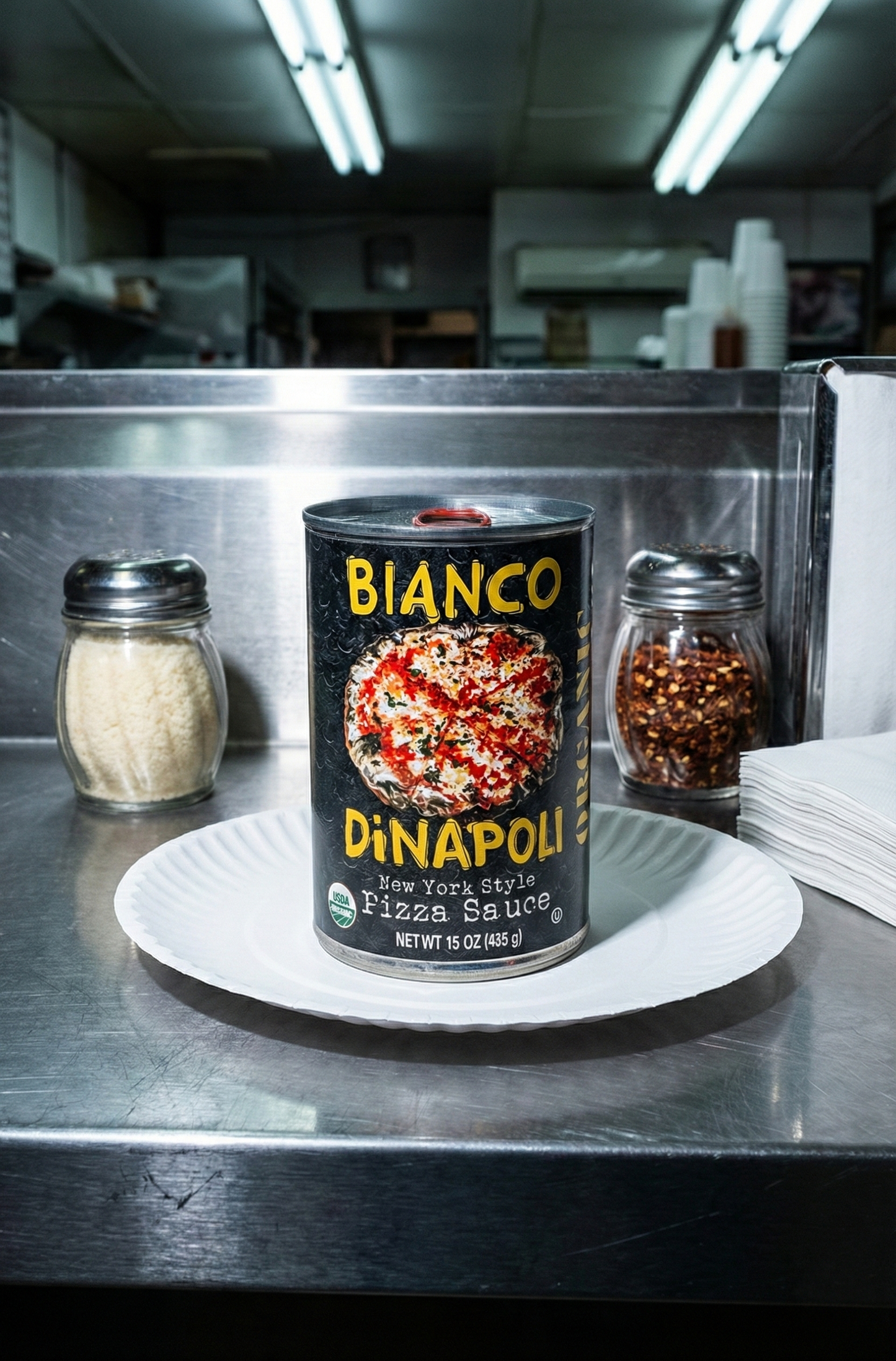 Bianco DiNapoli | Organic NY Style Pizza Sauce | 15oz (Case of 8)