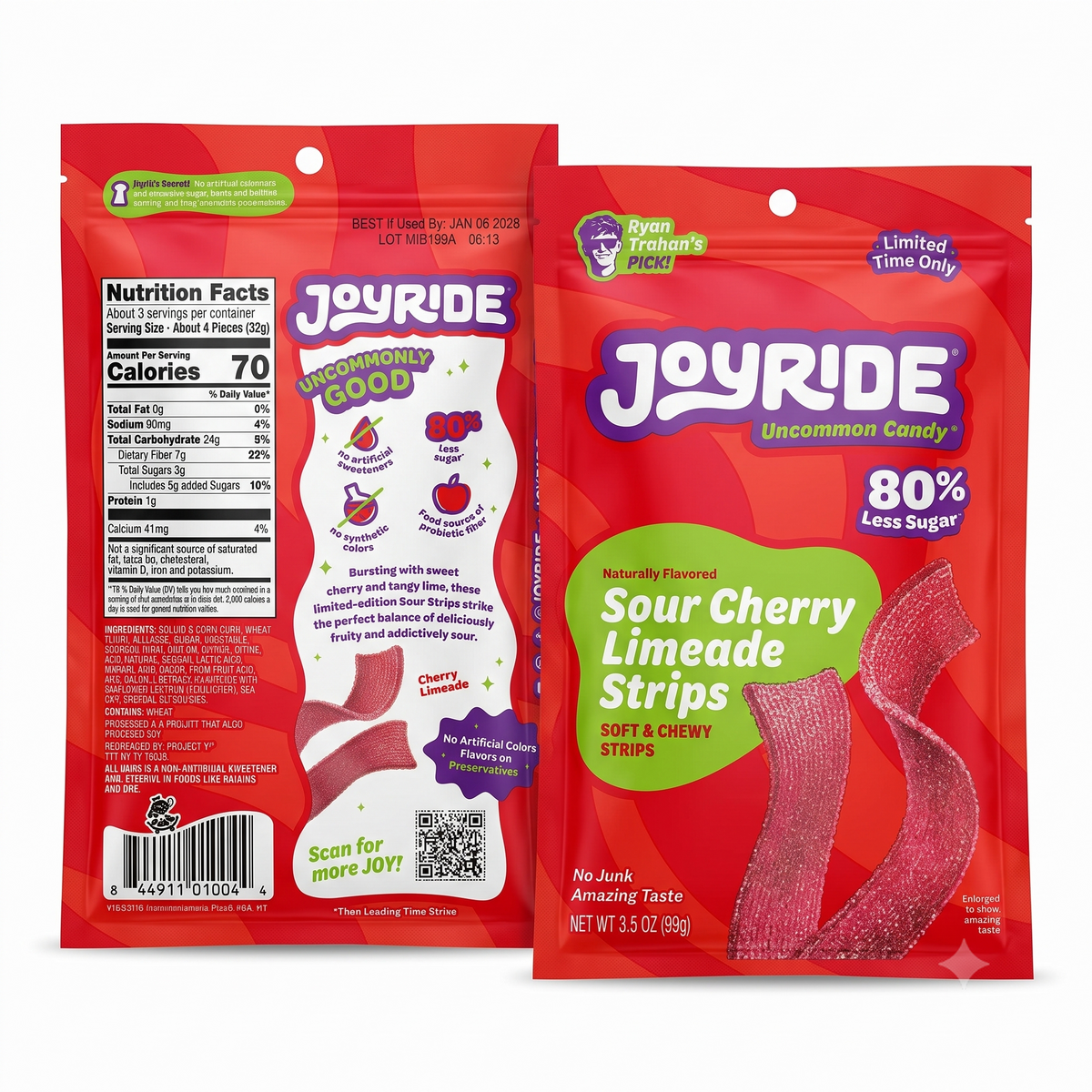 Joyride Sour Cherry Limeade Limited Edition flavor