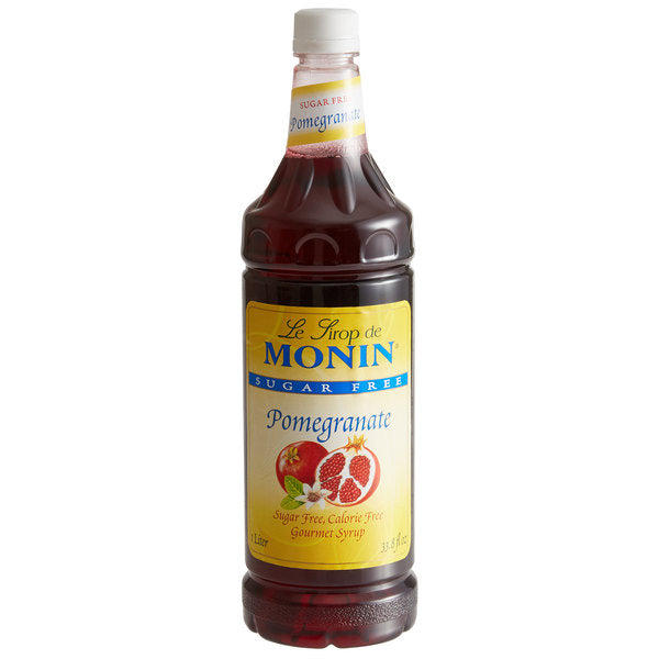 Monin Sugar Free Pomegranate Syrup; 1 Liter