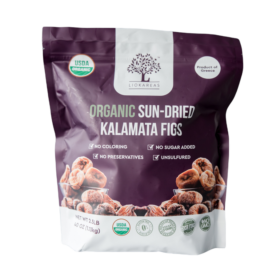 Liokareas Greek Sundried Figs, 2.5 lbs