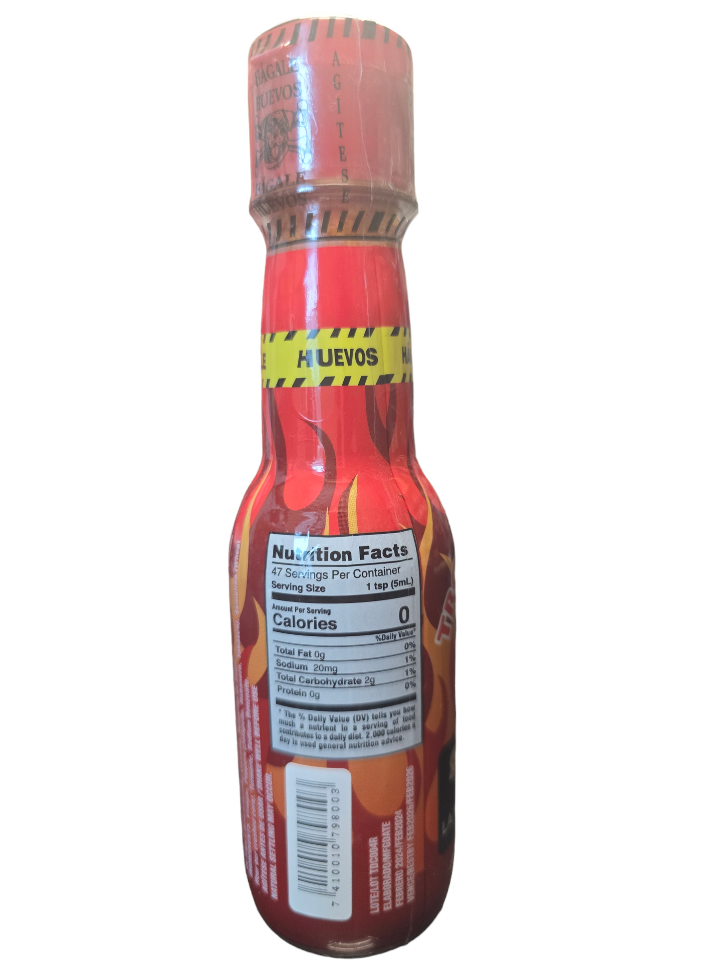 Trompa De Chucho Hot Sauce 6 oz Salsa Picante Mas Picante de El Salvador 2 Pack