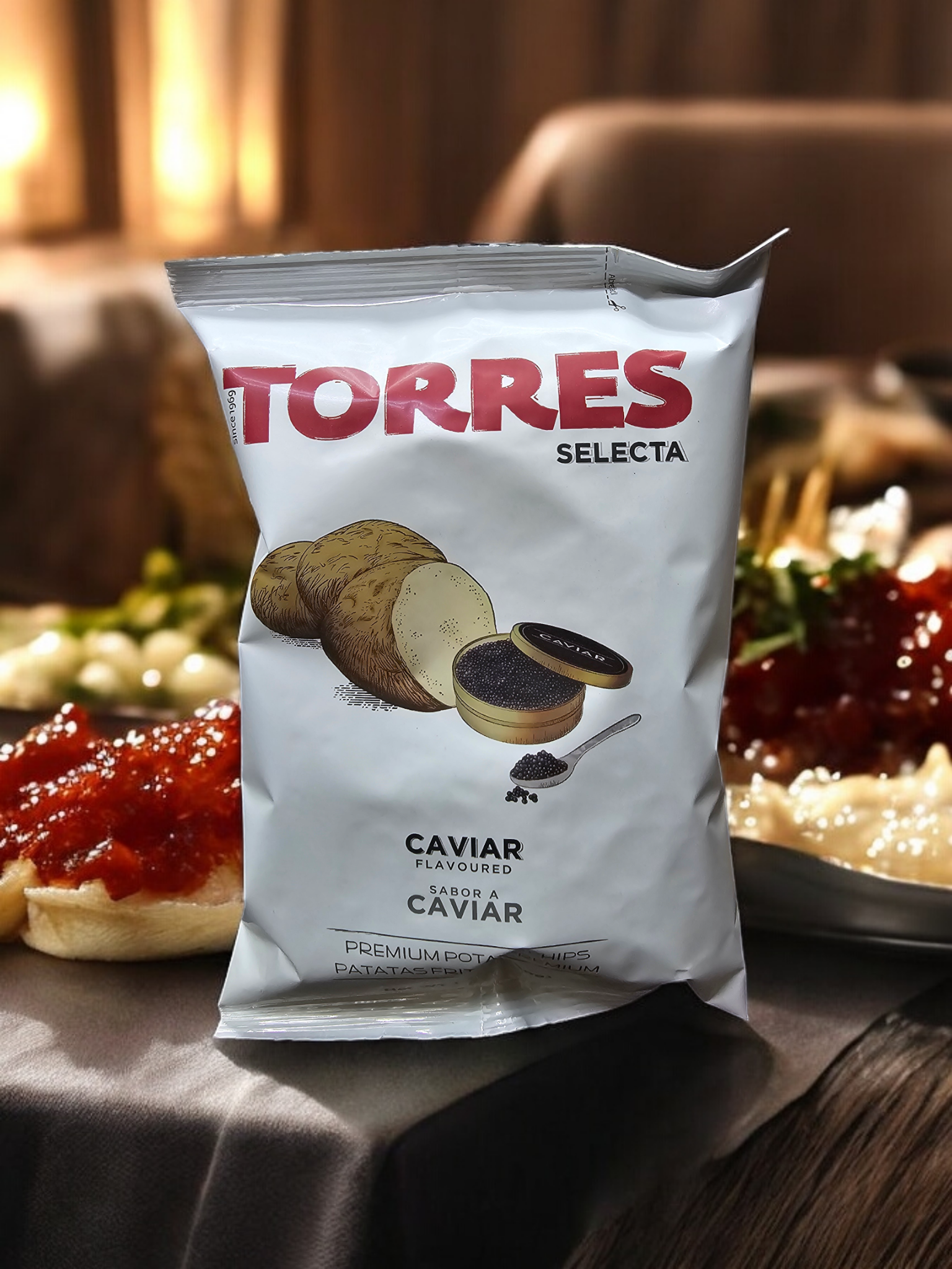 Torres Spanish Potato Chips SuperVariety Box 10 Flavors 1.76 oz bags