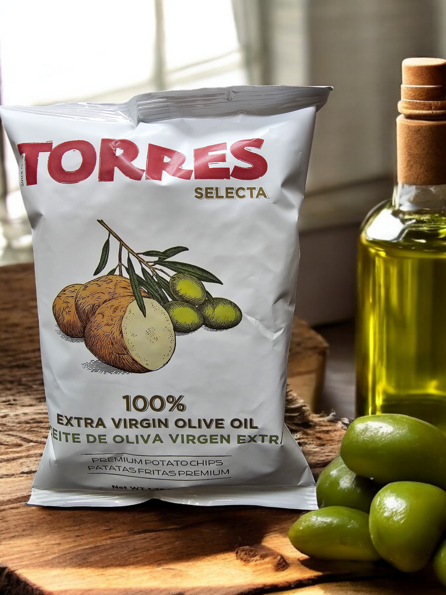 Torres Spanish Potato Chips SuperVariety Box 10 Flavors 1.76 oz bags