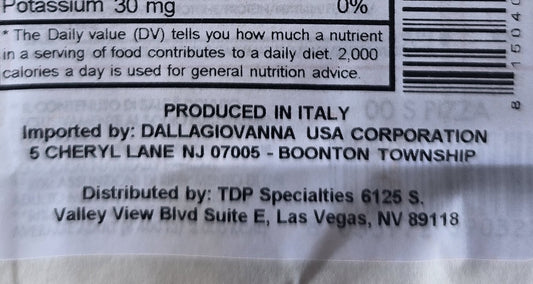 Molino Dallagiovanna Rossa High Temperature Long Fermentation Pizza Flour detail view 2