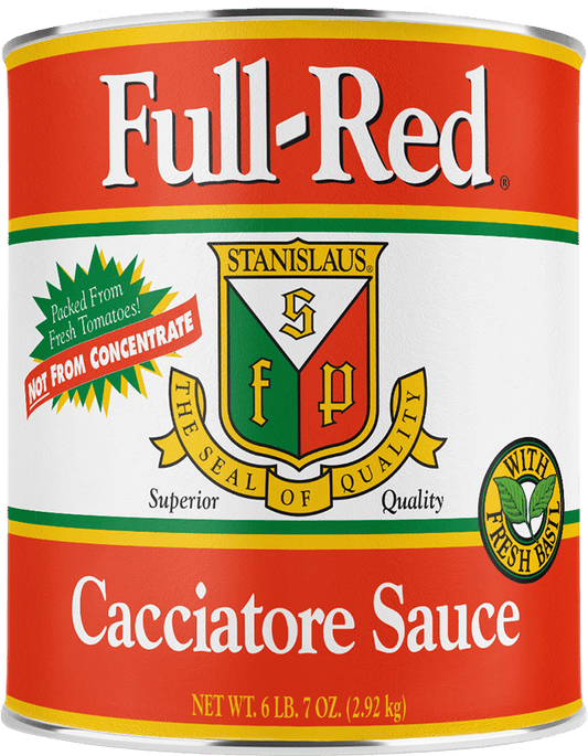 Stanislaus Full Red Cacciatore Sauce