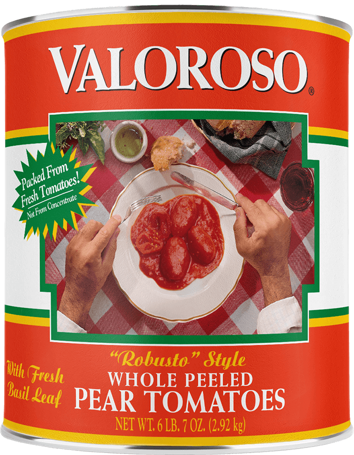 Stanislaus Valoroso Whole Peeled Pear Tomatoes