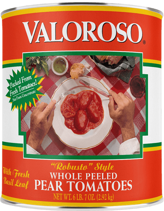 Stanislaus Valoroso Whole Peeled Pear Tomatoes