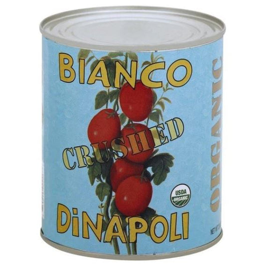 Bianco DiNapoli Crushed Tomatoes Food Service Size #10 cans Case of 6