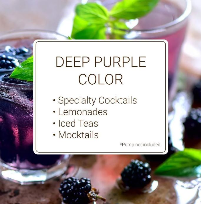 Monin Blackberry Syrup 1 Liter Bottle