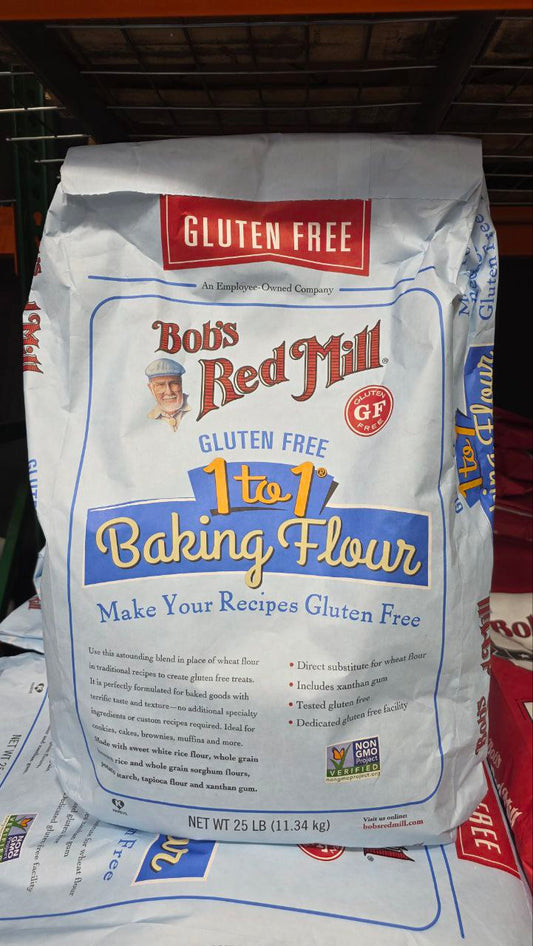 Bob's Red Mill GF 1-to-1 Baking Flour 25lb