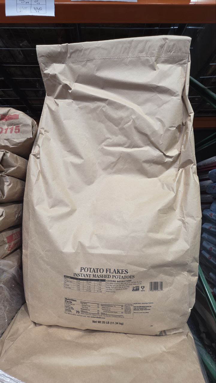 Bob's Red Mill Potato Flakes 25lb