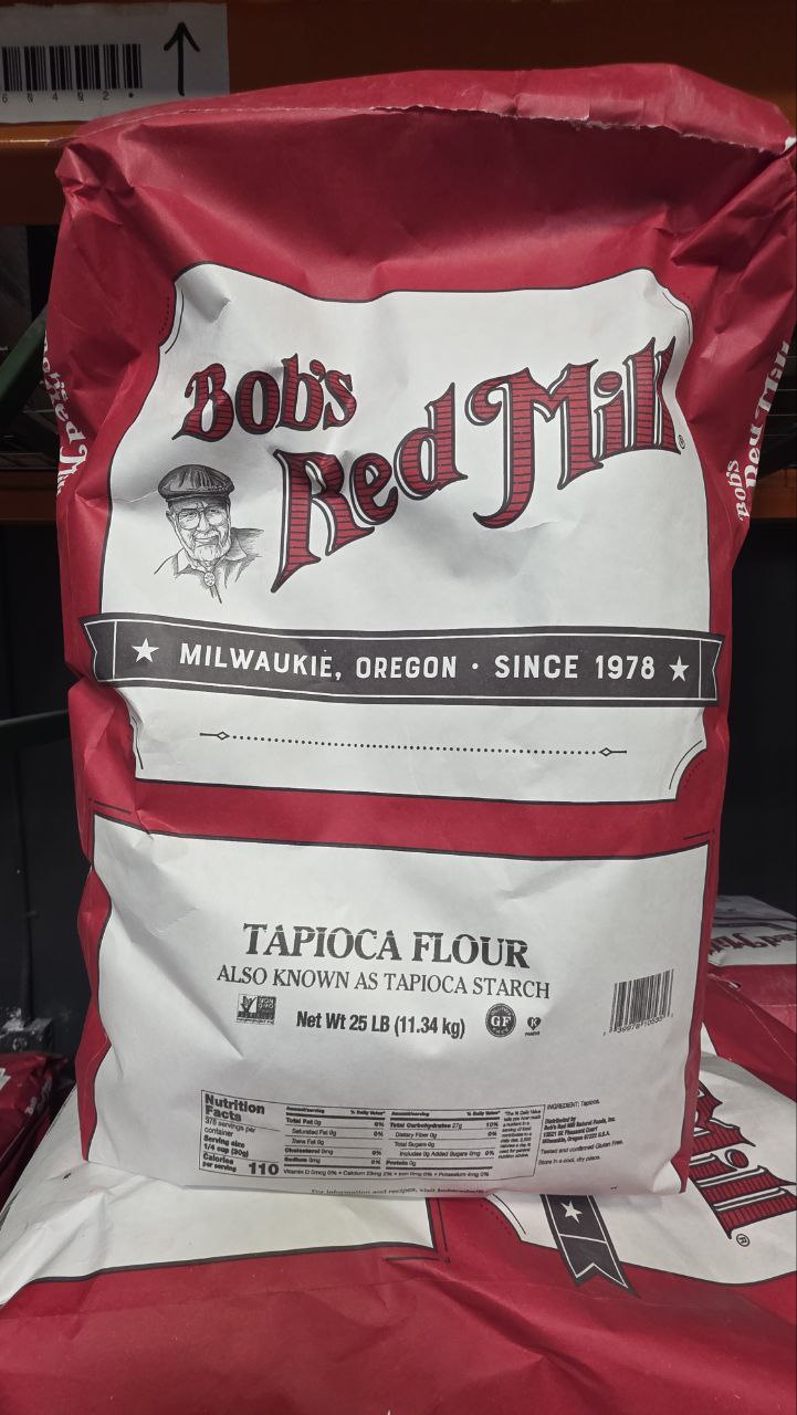 Bob's Red Mill Tapioca Flour 25lb