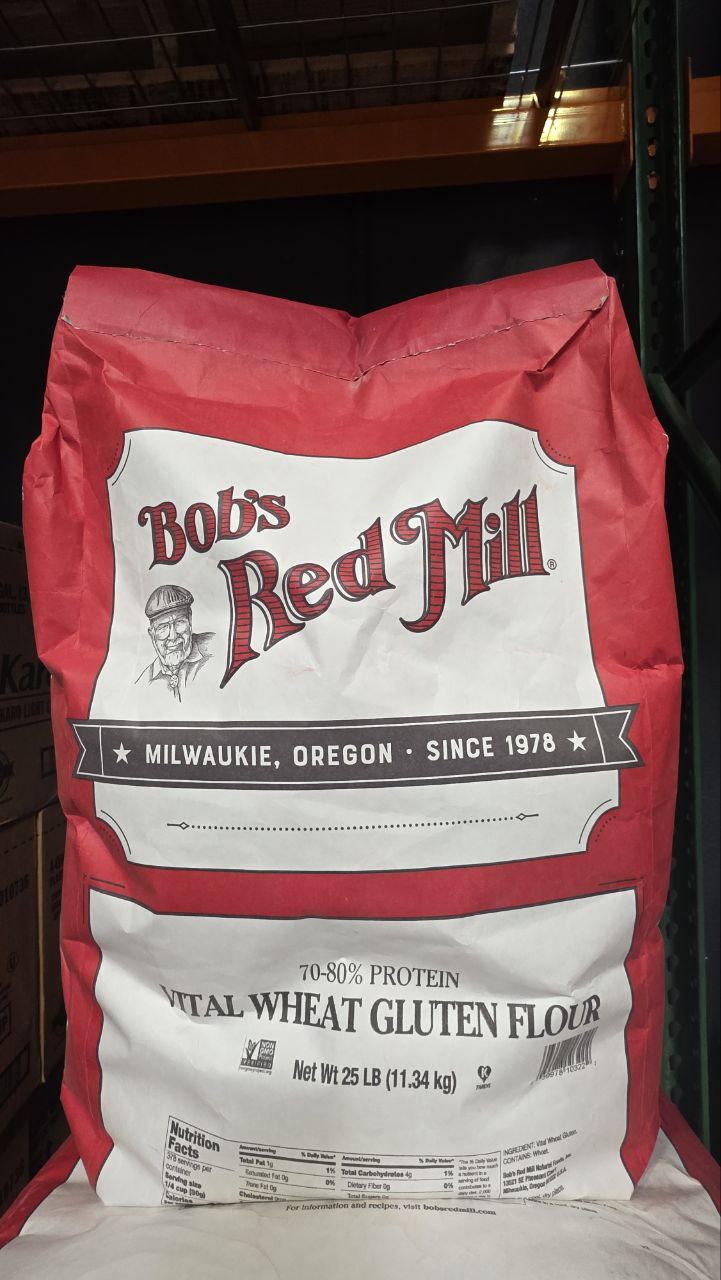 Bob's Red Mill Vital Wheat Gluten 25lb