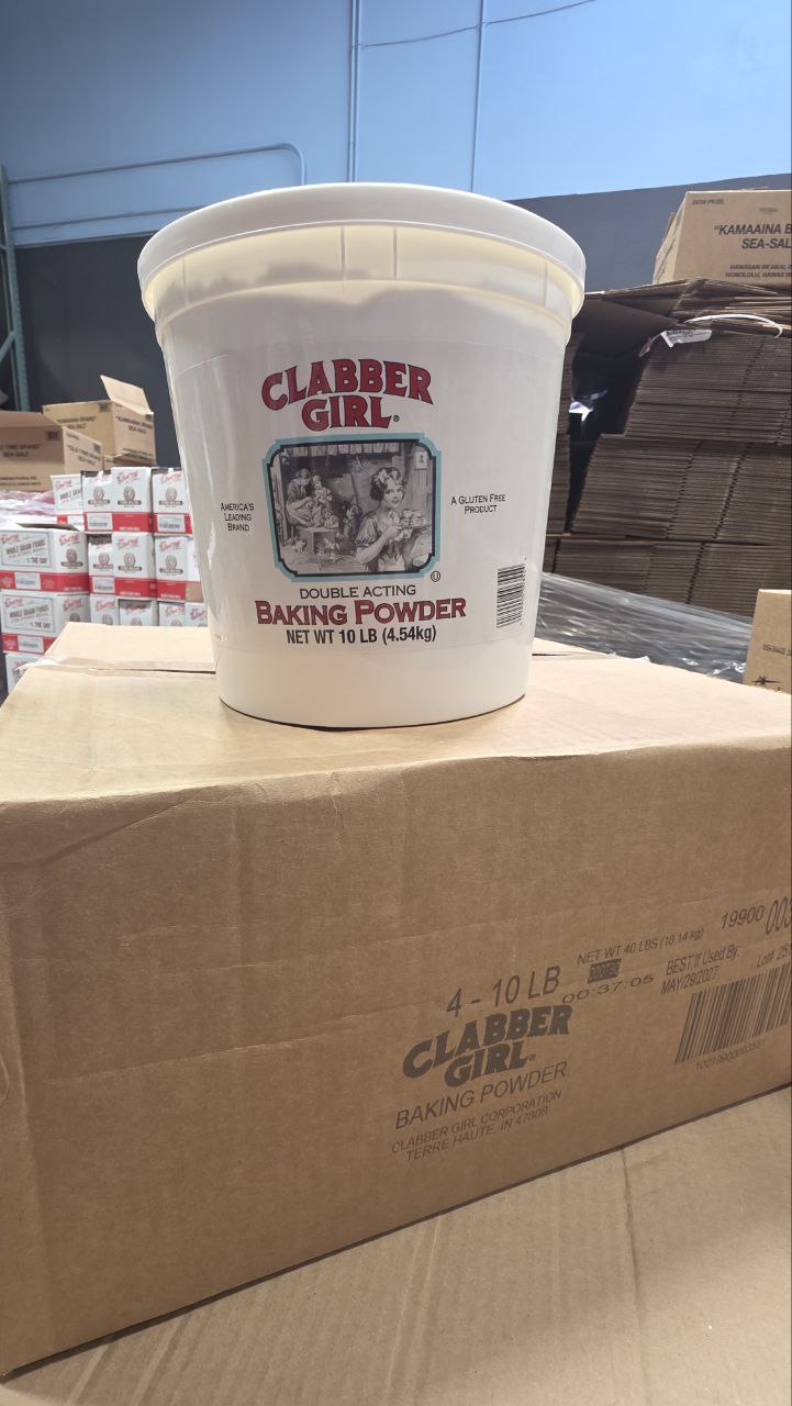 Clabber Girl Baking Powder 10lb Tub