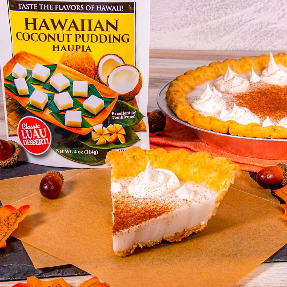 NOH Foods of Hawaii four serving seasoning packets 1.5 oz Pack of 3 Taste the flavor of Hawaii with each unique and famous meal Coconut Pudding