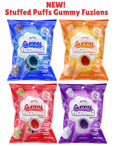 Stuffed Puffs Chili Mango Gummy Bites, 4.36 Ounce, 8 Per Case