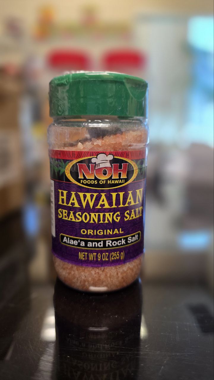 NOH Seasoning Salt Original - clear bottle shot