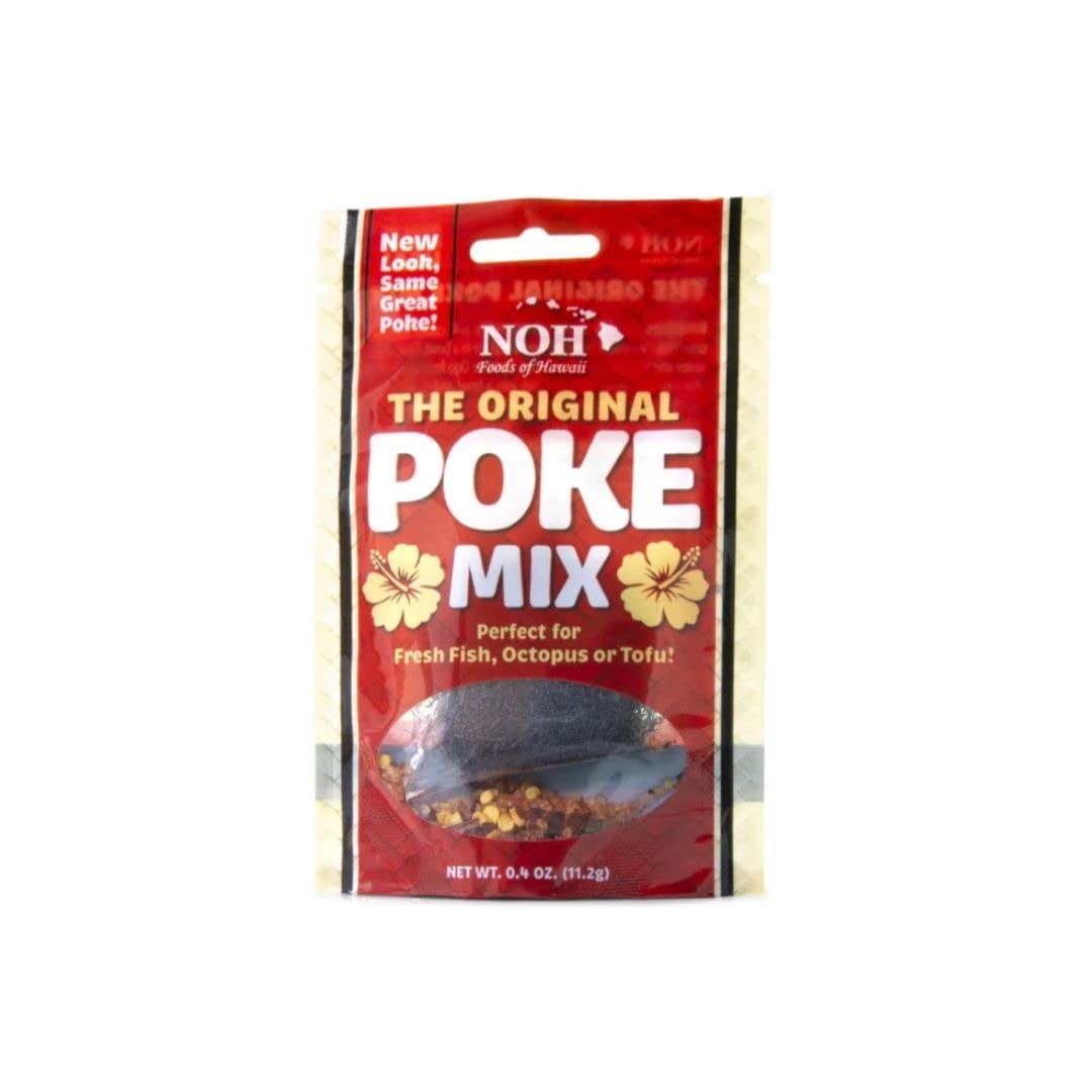NOH Poke Mix Pack of 3 packets   Hawaiian Salt, Ogo, Chili pepper