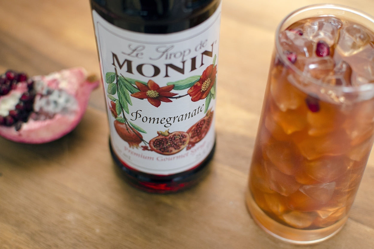 Monin Pomegranate Syrup 1 Liter Bottle