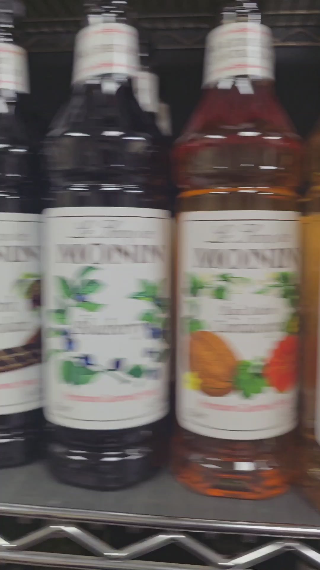 Monin Blackberry Syrup 1 Liter Bottle