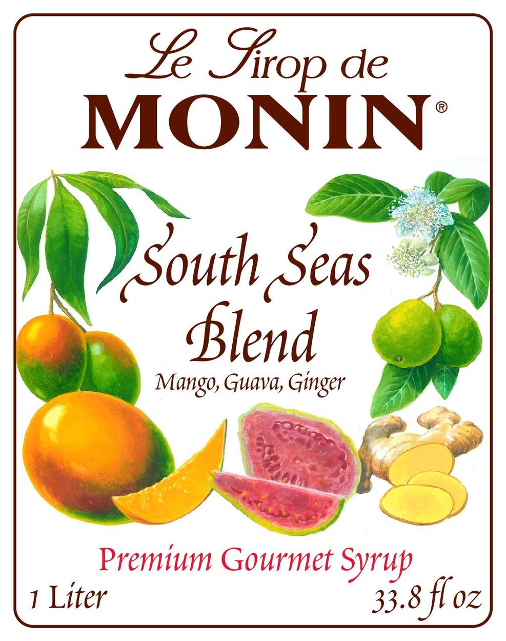 Monin South Seas Blend Syrup; 1 Liter