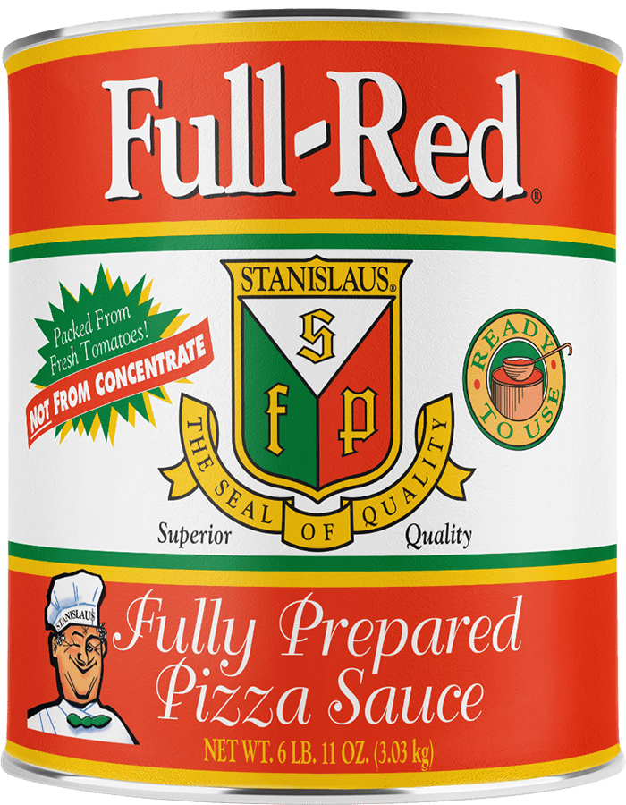 Stanislaus Fully Prepared Pizza Sauce — Case of 6 #10 Cans